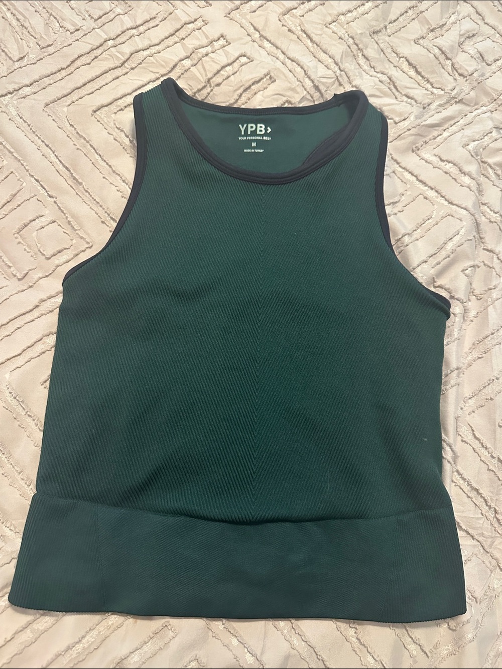 Women's Forest Green Compression Tank Top